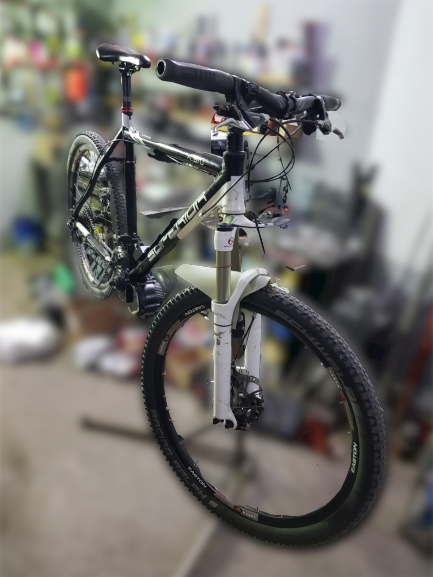 Установка электронабора BAFANG BBS + аккумулятора (адресная)