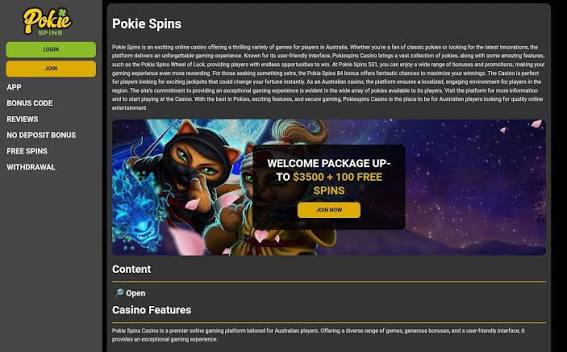 PokieSpins Casino Site Evaluation 2026: Full Review of Gamings, Perks, and Licensing PokieSpins Casino Site Evaluation 2026: Full Review of Gamings, Perks, and Licensing